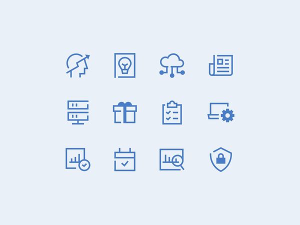 Tech icons