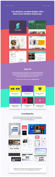 Product Design & User Research • Luke Jones