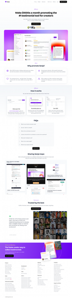 Senja - Collect, Manage and Share Testimonials