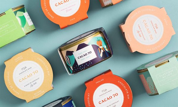 Brand New: New Logo, Identity, and Packaging for Cacao 70 by In Good Company