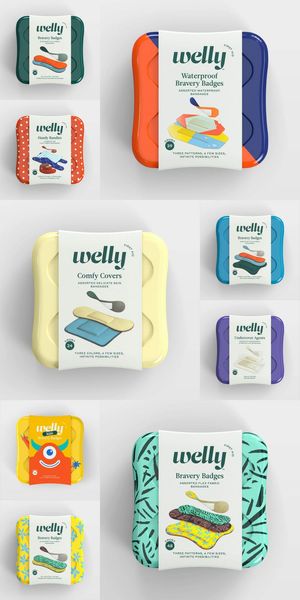 Brand New: New Logo and Packaging for Welly by Partners&Spade and Prime Studio