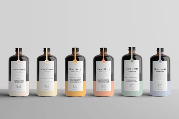 Muse + Metta Is Serving Up Flavor With Beautiful Minimalistic Packaging — The Dieline | Packaging…