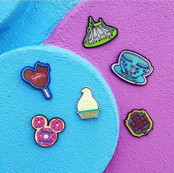 Daria Darling Inc. on Instagram: “#repost from @mgtakesdisney 💖 How adorable do my patches loo…