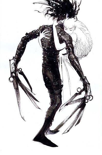 MindyDoodles.com: Edward Scissorhands 20th Anniversary Tribute