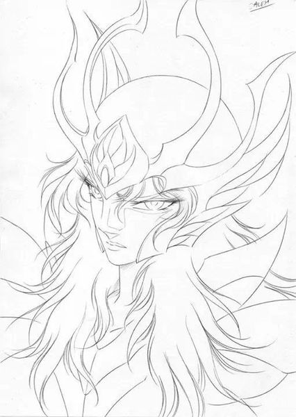 Saint Seiya fan art by SpaceWeaverArt