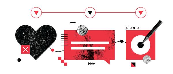 Brand Heart illustration by Walter Olivares