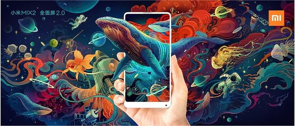Mi Phone MIX 2 Poster by Rlon Wang