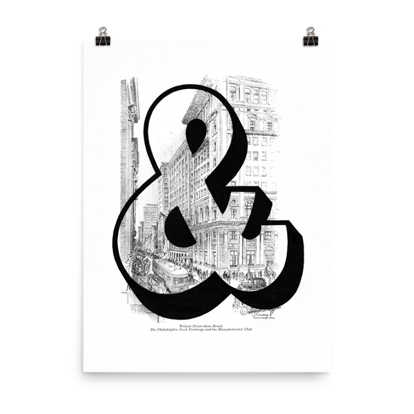 Ampersand Art Print