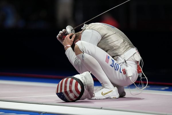 Itkin, Meinhardt eliminated in Men's fencing foil tournament