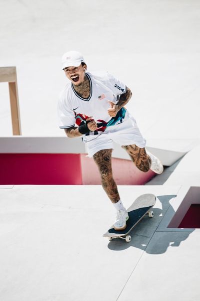Tokyo Olympics skateboarding: Nyjah Huston falls short, Jagger Eaton wins  bronze - Sports Illustra…