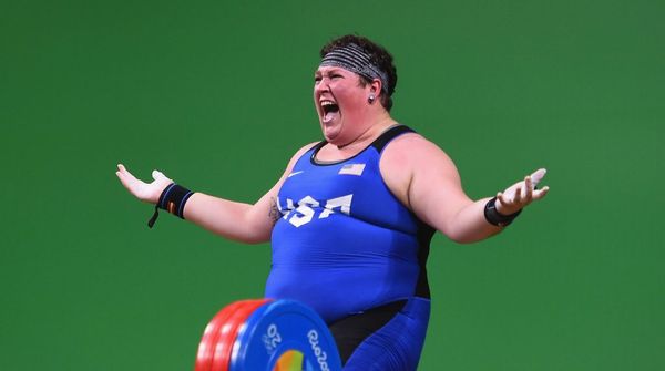 Team USA's Robles takes bronze in women's 75+ kg weightlifting -  OlympicTalk | NBC Sports