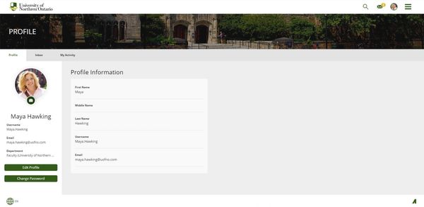 University of Northern Ontario Profile