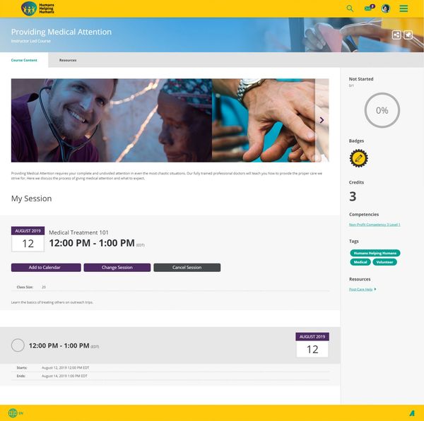 Humans Helping Humans ILC