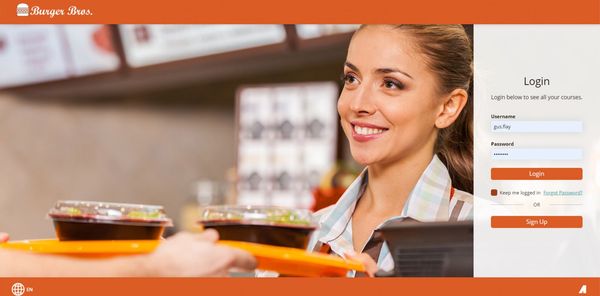 Burger Bros. Login