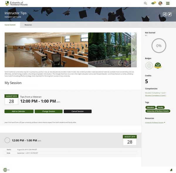 University of Northern Ontario ILC