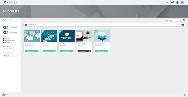 Paradigm Courses