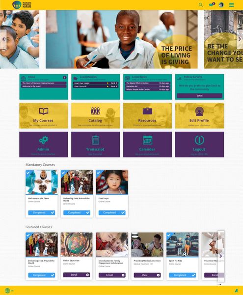 Humans Helping Humans Dashboard