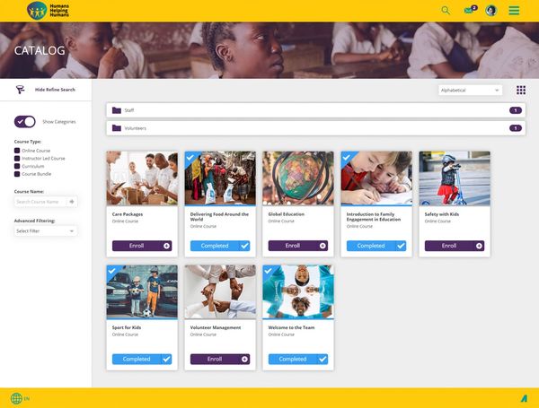 Humans Helping Humans Catalog