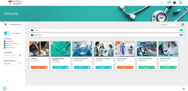 St. Mary's Hospital Catalog