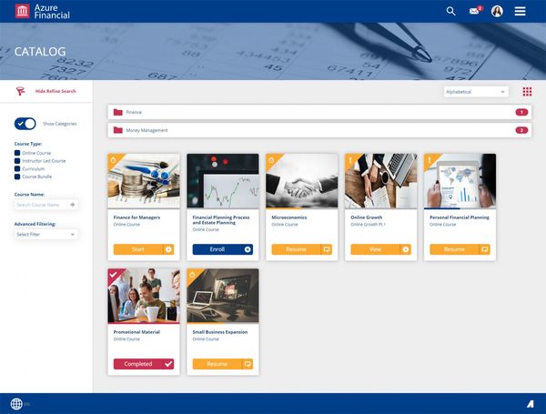 Financial-Catalog-Desktop