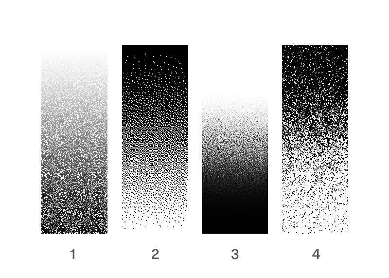 How to create noisy, risograph-style gradients and textures in Photoshop in 3 ways | by Stefan Hür…