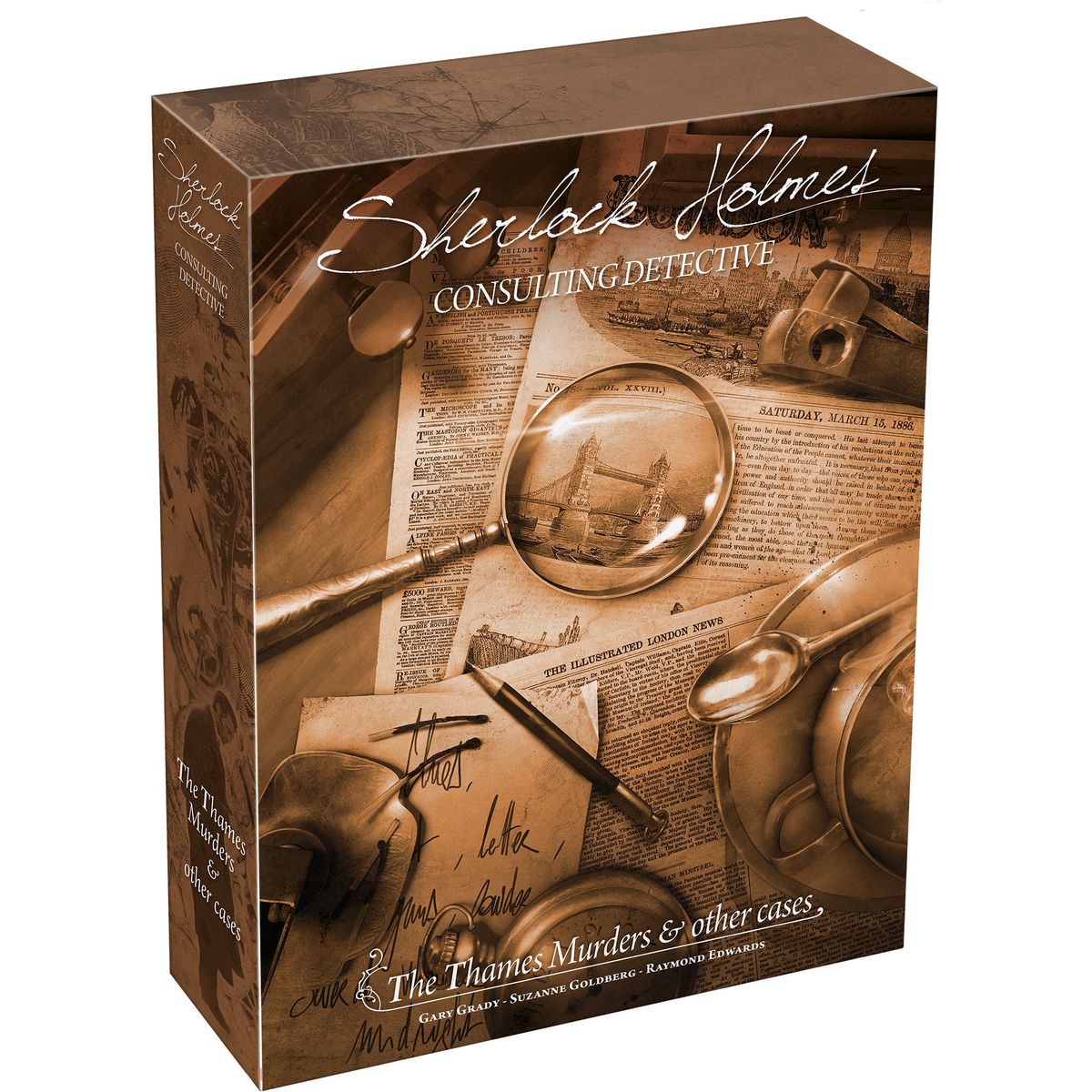 1985 Sherlock Holmes Consulting Detective The Thames Murders & Other Cases – Asmodee North America