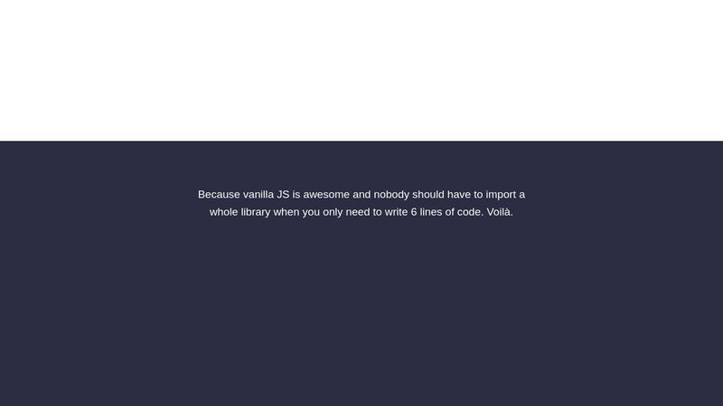 The Simplest parallax effect in vanilla JS