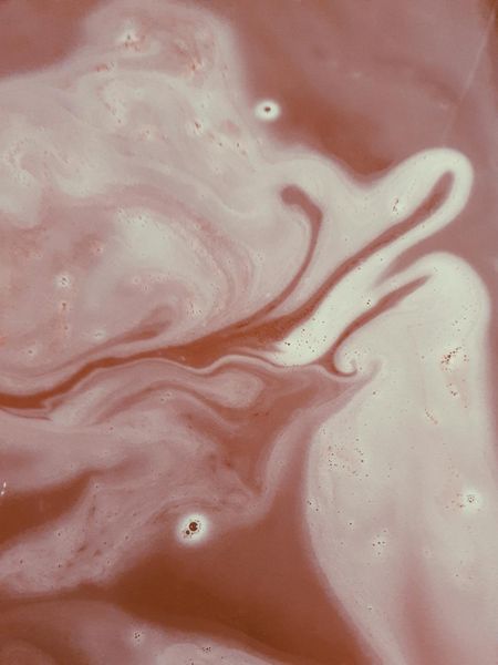 Watercolor abstract painting with fluids and wavy lines · Free Stock Photo