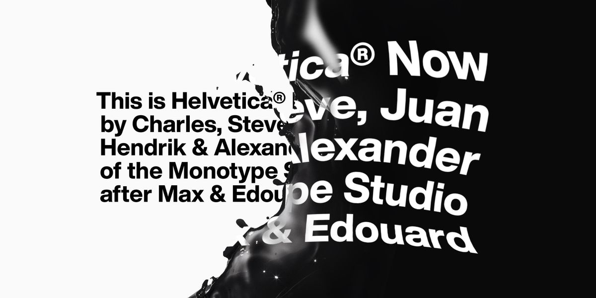 Helvetica® Now