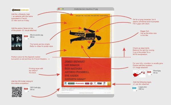 Client Feedback posters