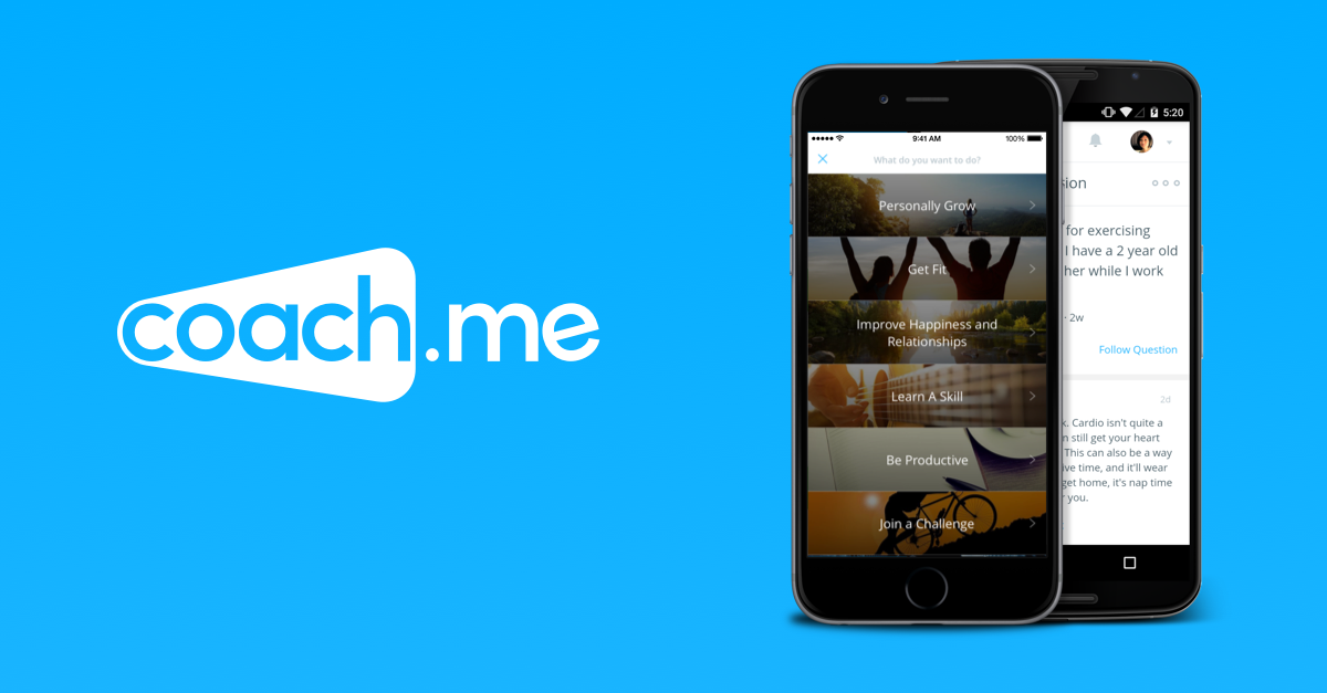 Coach.me | Instant Coaching for Any Goal.