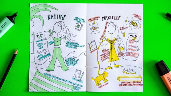 This 15-minute stick figure exercise can help you find your purpose : Life Kit : NPR