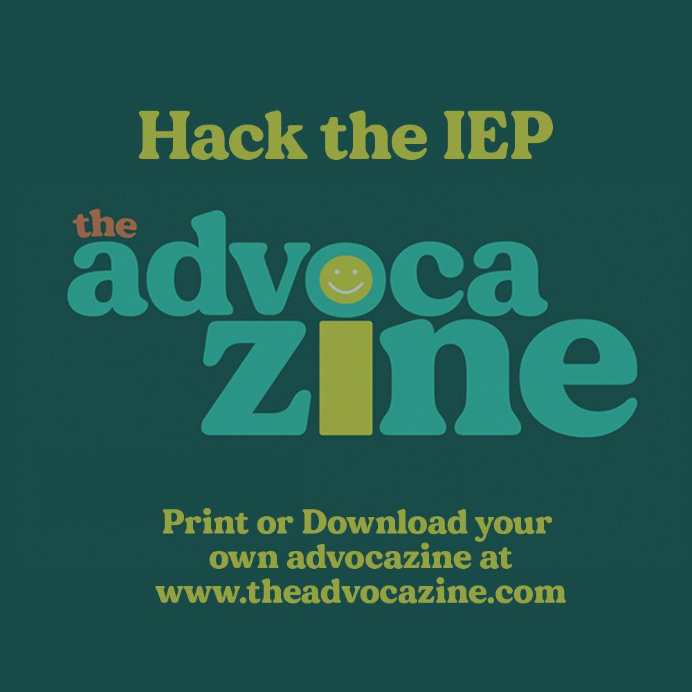 The Advocazine: Hack The IEP - jenwhitejohnson.com