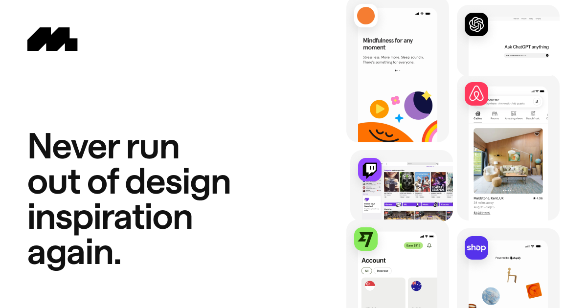 Mobbin — UI & UX design inspiration for mobile & web apps