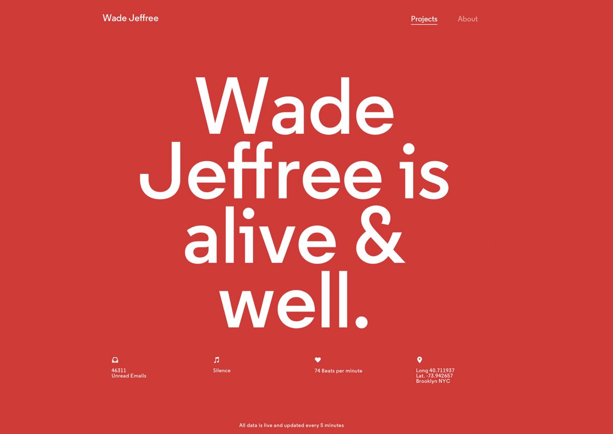 This is What the "Ultimate Personal Website" Looks Like | | Eye on Design