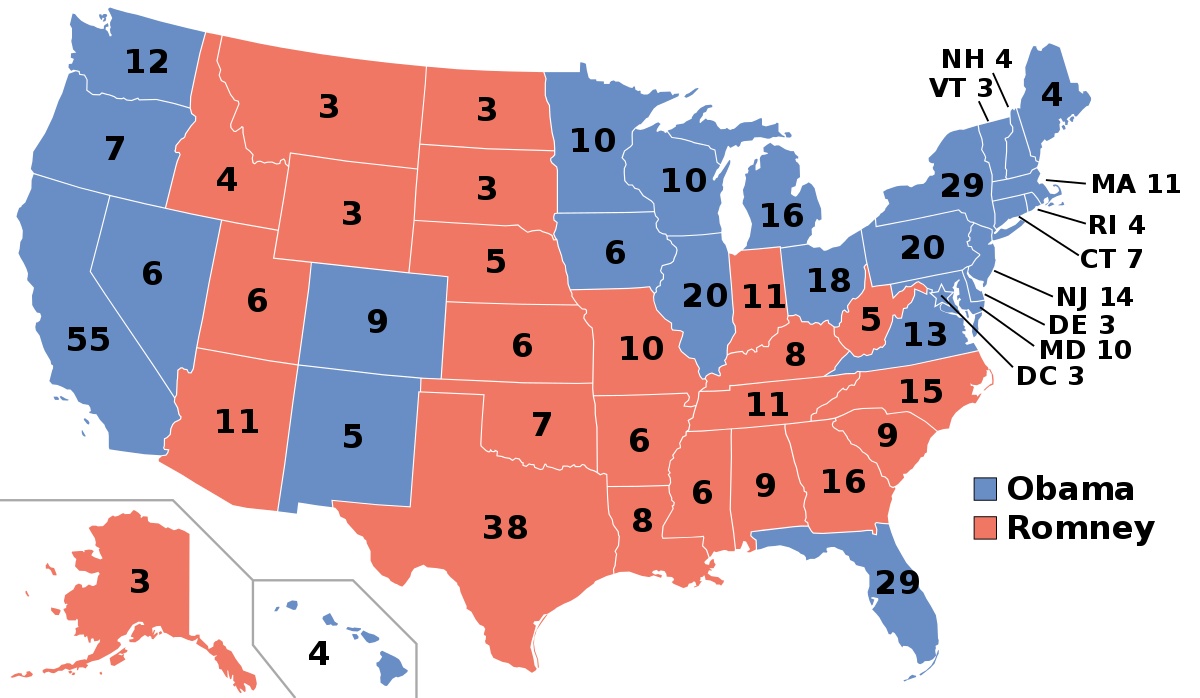 2012 United states presidential election - Wikipedia
