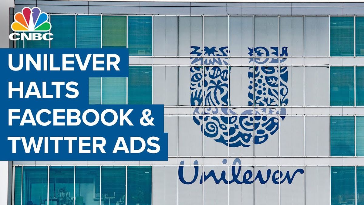 (101) Unilever halts Facebook, Twitter ads for rest of 2020: Dow Jones - YouTube