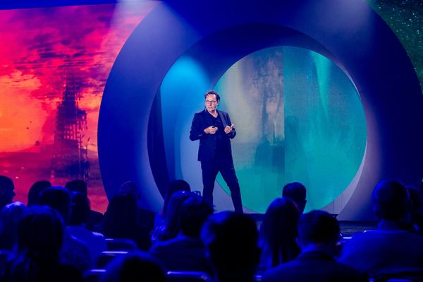 on stagegerd leonhard warsaw october 2025 keynoteFoP-5