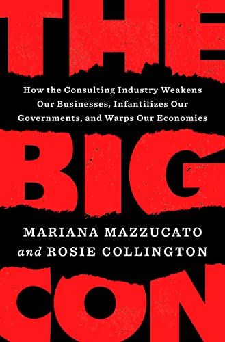 Amazon.com: The Big Con: How the Consulting Industry Weakens Our Businesses, Infantilizes Our Gover…