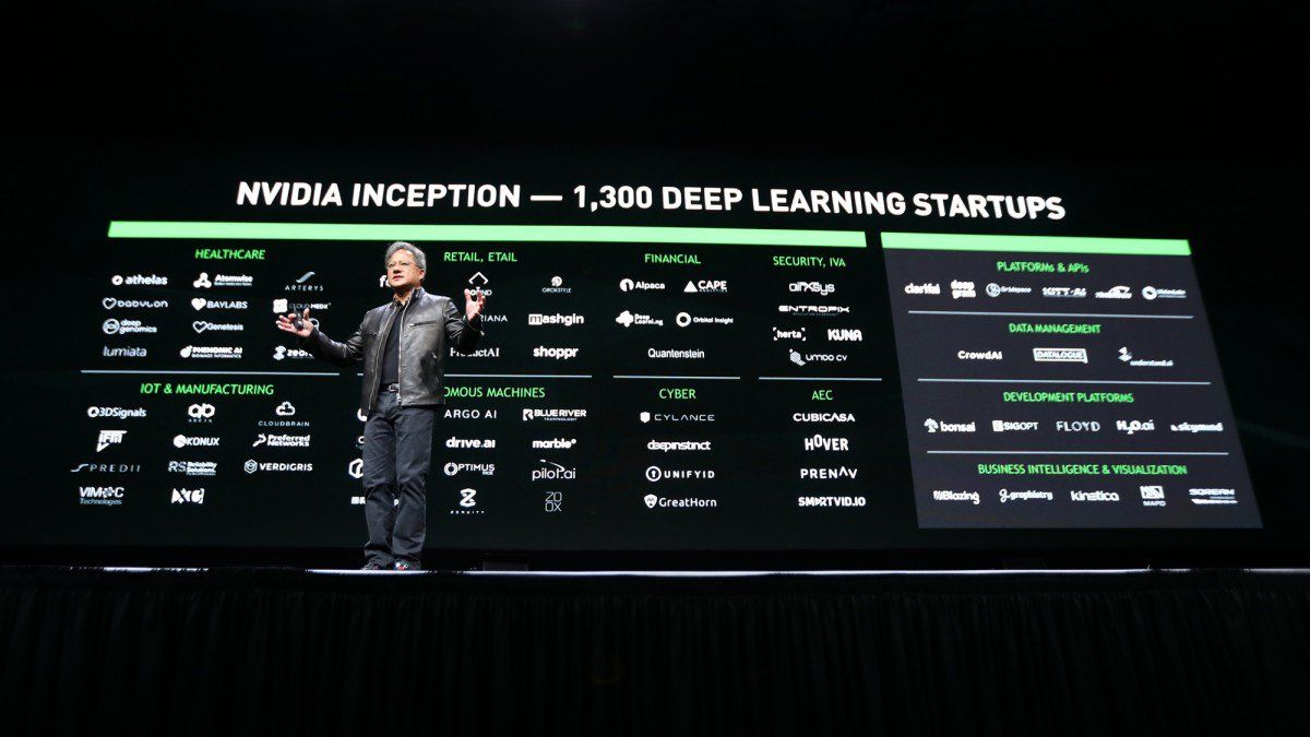 Nvidia CEO: Software Is Eating the World, but AI Is Going to Eat Software - MIT Technology Review