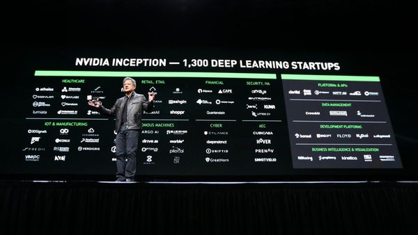 Nvidia CEO: Software Is Eating the World, but AI Is Going to Eat Software - MIT Technology Review