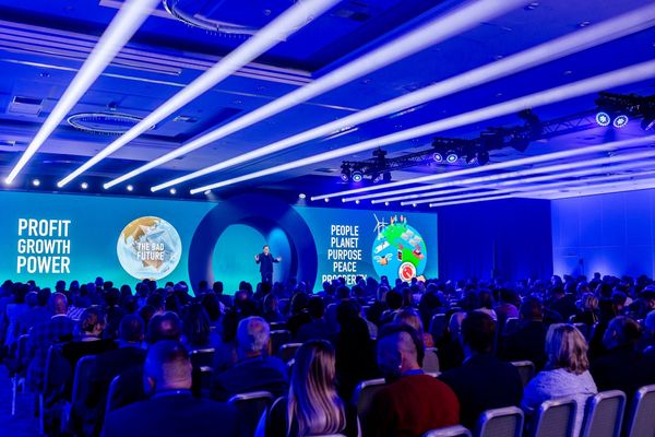 on stagegerd leonhard warsaw october 2025 keynoteFoP-12