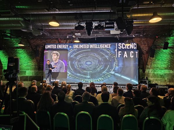 Sound desk view Gerd 2gerd leonhard keynote glasgow 2025