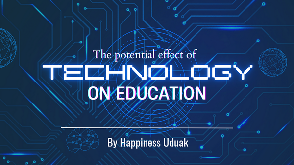 The Potential Impact of AI Technology on Education.
