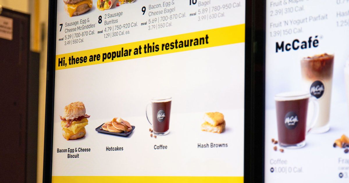 McDonald's will use AI to automatically tweak drive-thru menus