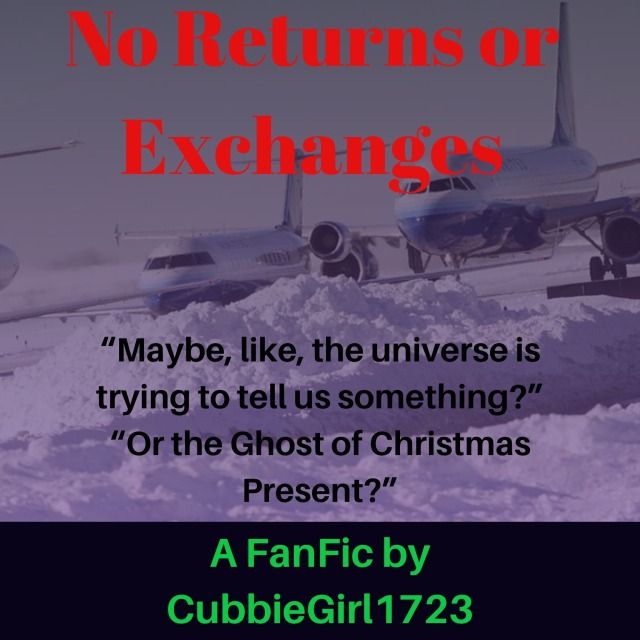 Art: No Returns or Exchanges by @cubbiegirl1723 . . . Christmas Eve in Iowa was about as far from V…