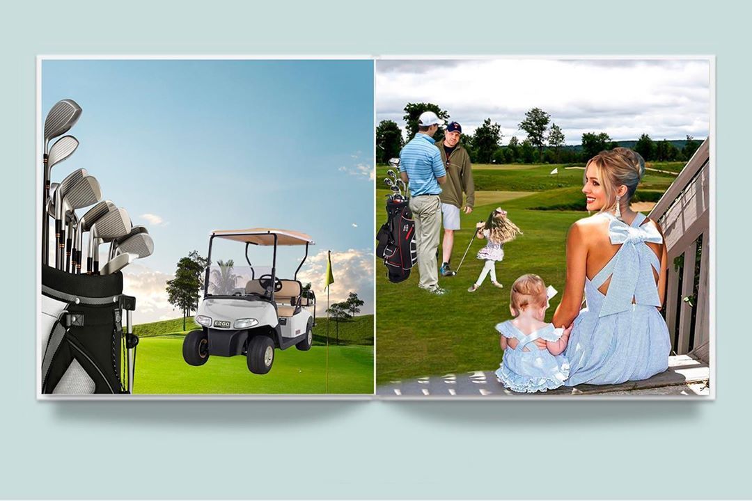 Art: An Echolls Family Photo Album: Golf