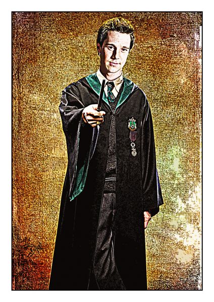 Art: Logan Echolls as a Slytherin