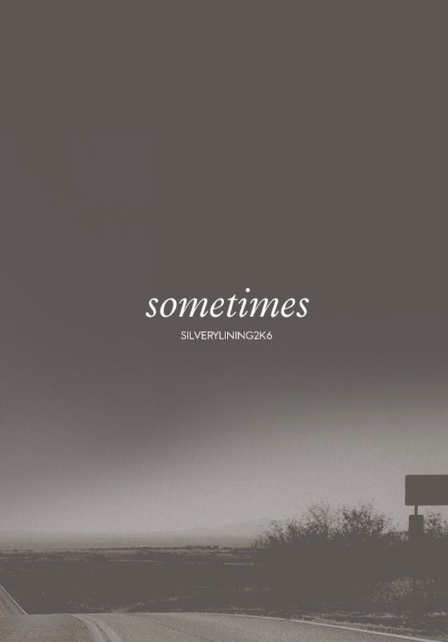 Art: Sometimes (lilamadison)