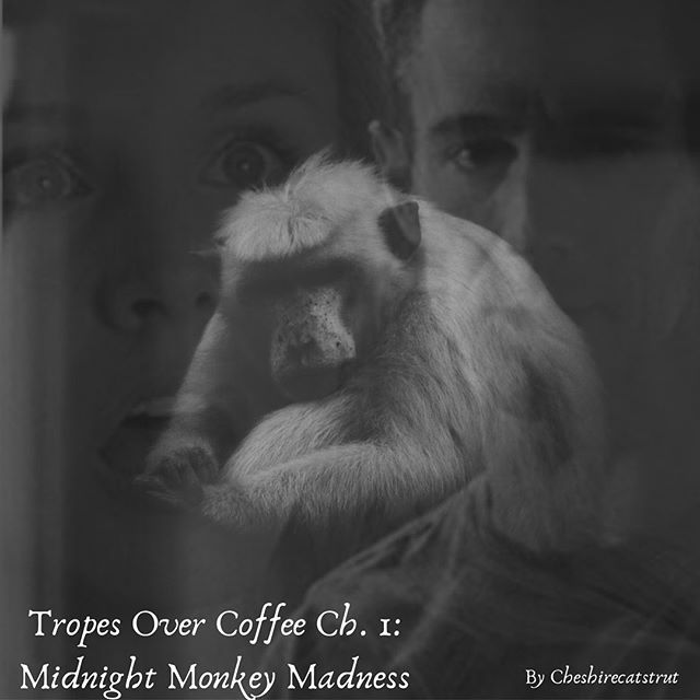 Art: Tropes Over Coffee: Midnight Monkey Madness by Cheshirecatstrut #vmficclub #vmfanfic #Tropeapa…